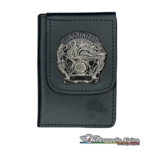 Portatesserino portafoglio Vega Holster Carabinieri, in cuoio