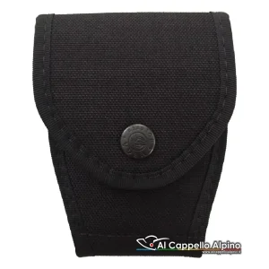 Portamanette Vega Holster 2P75 Nero, cordura, chiuso, sagomato