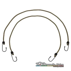 Elastici Ragno MFH Expander Tan, 6 mm x 75 cm, pacco da 2