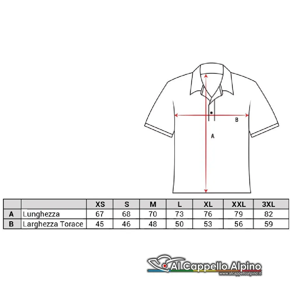 Polo SBB Polizia 60/40 % cotone poliestere, con aerazione ascellare - immagine 6