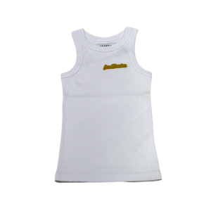 Tank in cotone Icon Denim
