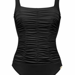 Costume intero nero drappeggio Maryan Mehlhorn