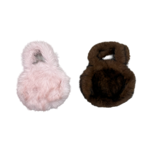 Faux fur bag