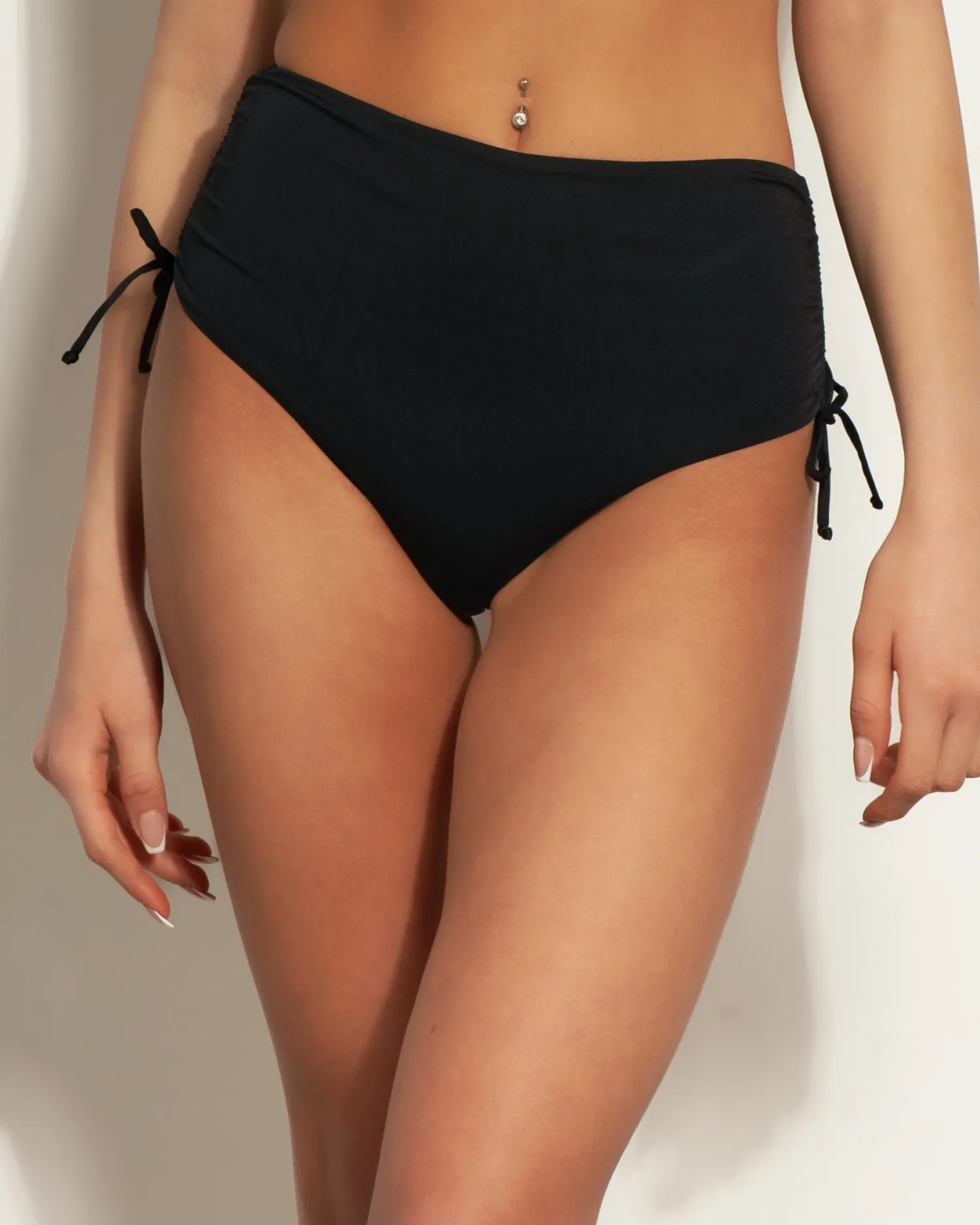 SLIP ALTO con Coulisse NERO 2Bekini - immagine 2