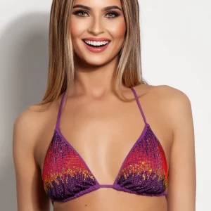 Triangolo AURA Swarovski Orchidea 2Bekini
