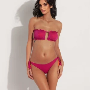 Bikini Fascia Lurex FUCSIA ARANCIO 2Bekini