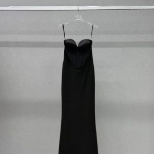 Bustier maxi dress