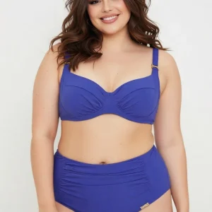 Bikini Ferretto con slip Alto Modellante con drappeggio Charmline