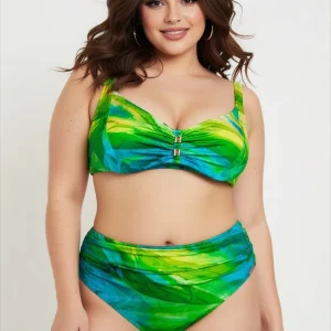 Bikini con Ferretto e Slip Alto Modellante 2120 Charmline