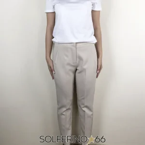 KONTATTO PANTALONE SLIM BEIGE