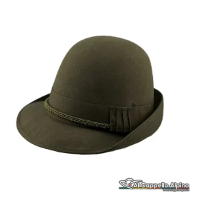 Cappello Alpino Sebastiani Il Tirato da graduato, feltro lana
