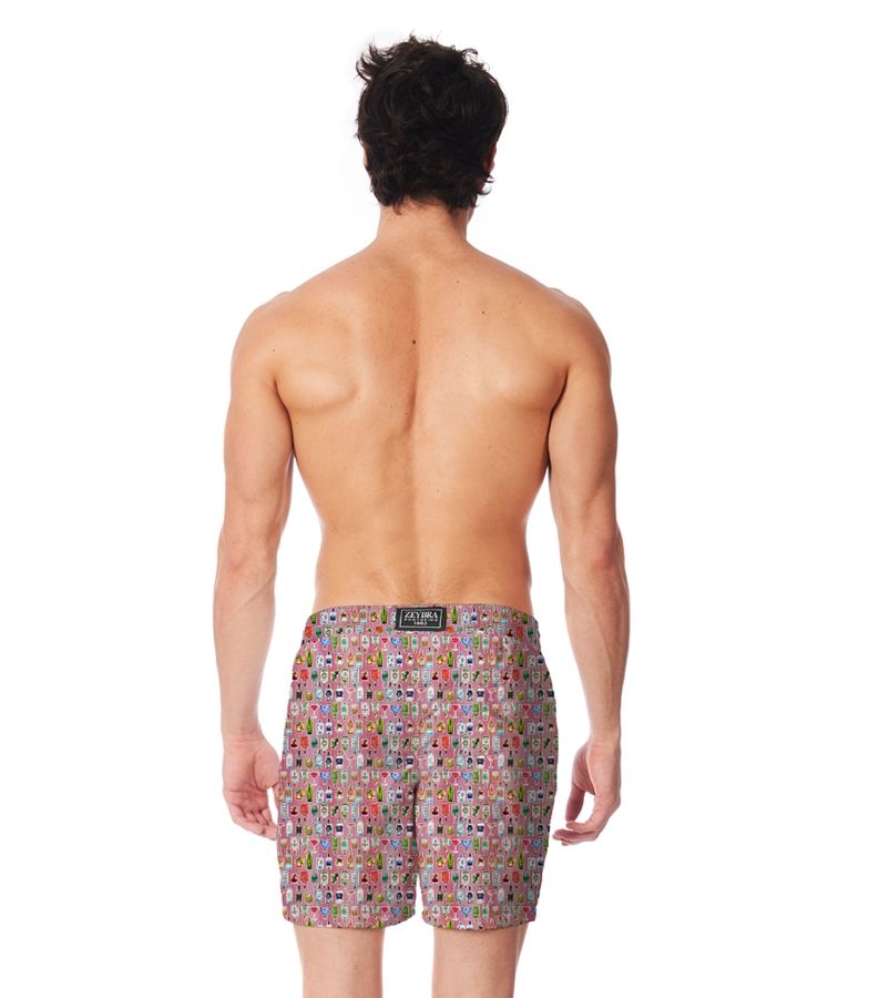 Costume uomo in fantasia cocktail Zeybra - immagine 4