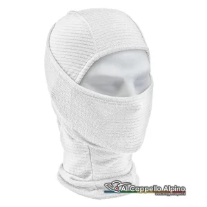 Collare Balaklava multiuso Defcon 5 termico Bianco, 100% poliestere micropile alveoalare