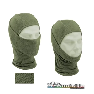Collare Balaklava multiuso Defcon 5 termico OD, 100% poliestere micropile alveoalare