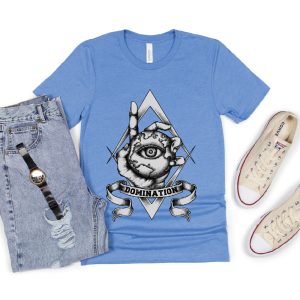 T-shirt stampata Domination