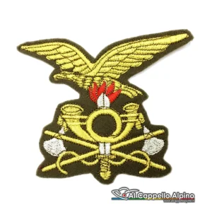 Fregio Genio Guastatori Alpini da Ufficiale e Sottufficiale