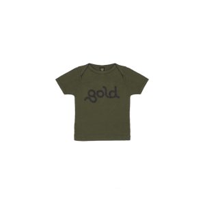 T-shirt Neonato Verde “Logone”