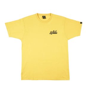T-Shirt Gialla “Stickers”