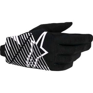 Guanti Motocross Alpinestars Radar Pro Black White