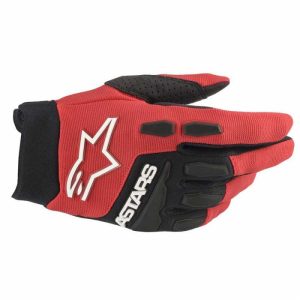 Guanti Motocross Alpinestars Full Bore Red Black White
