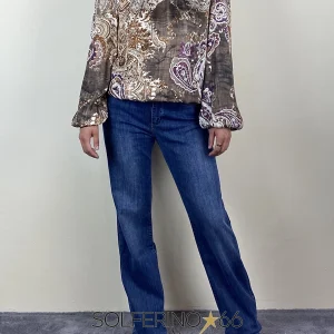 KONTATTO BLUSA FIOCCO DIETRO CACHEMIRE