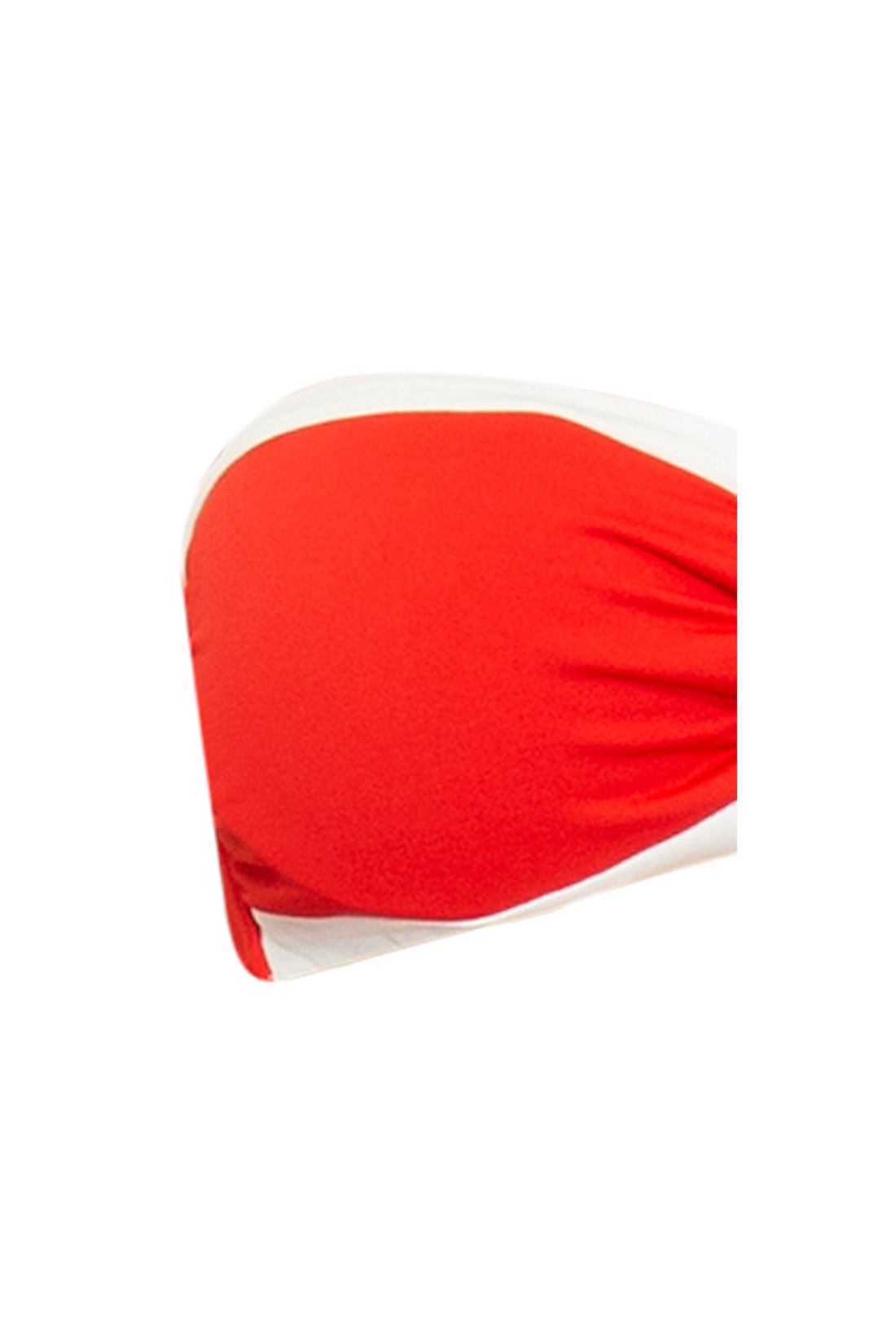 Bikini ferretto rosso con slip coulisse Verdissima - immagine 7