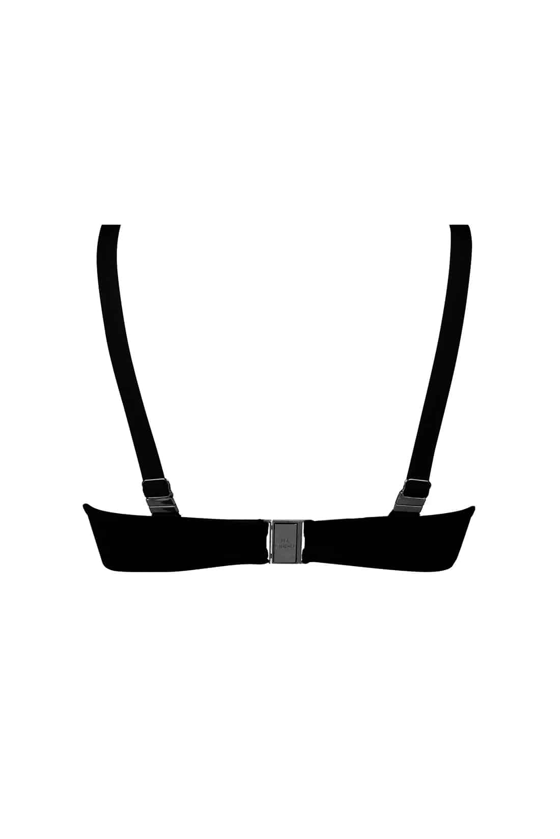 Bikini Ajourage nero con slip alto Lise Charmel - immagine 3