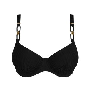 Bikini nero con slip normale Kiruna Prima Donna