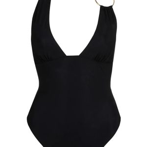 Costume Intero Nero con Anello – Sardà