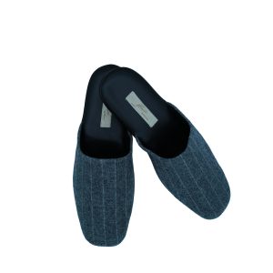Pantofole Uomo Grigio Gessato – Abbiati Private Label