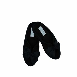 Pantofole Nere con fiocco – Nathalia Jaimies Paris