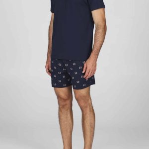Pigiama Corto Uomo Blu Fantasia Tennis – Julipet