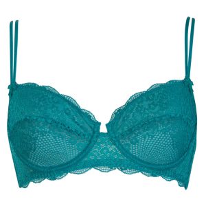 Reggiseno con ferretto ottanio Verdissima