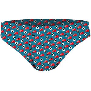 Slip mare in fantasia calcio da uomo Zeybra
