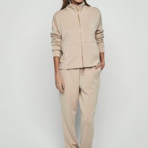 Tuta da donna con zip beige Selmark