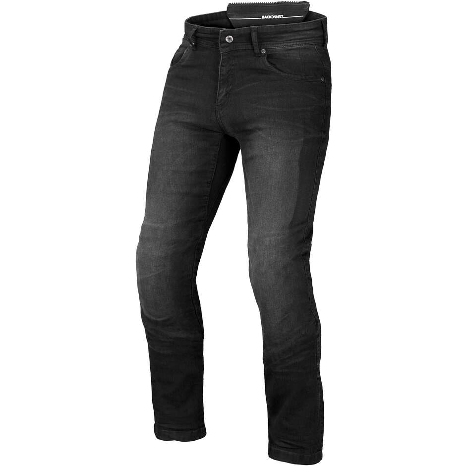 Jeans Moto da Uomo Macna Stone Grigio - immagine 2