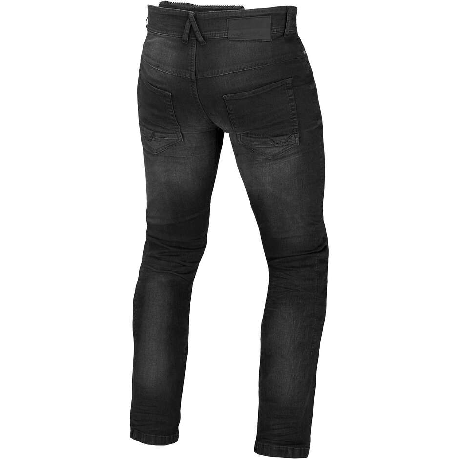 Jeans Moto da Uomo Macna Stone Grigio - immagine 3