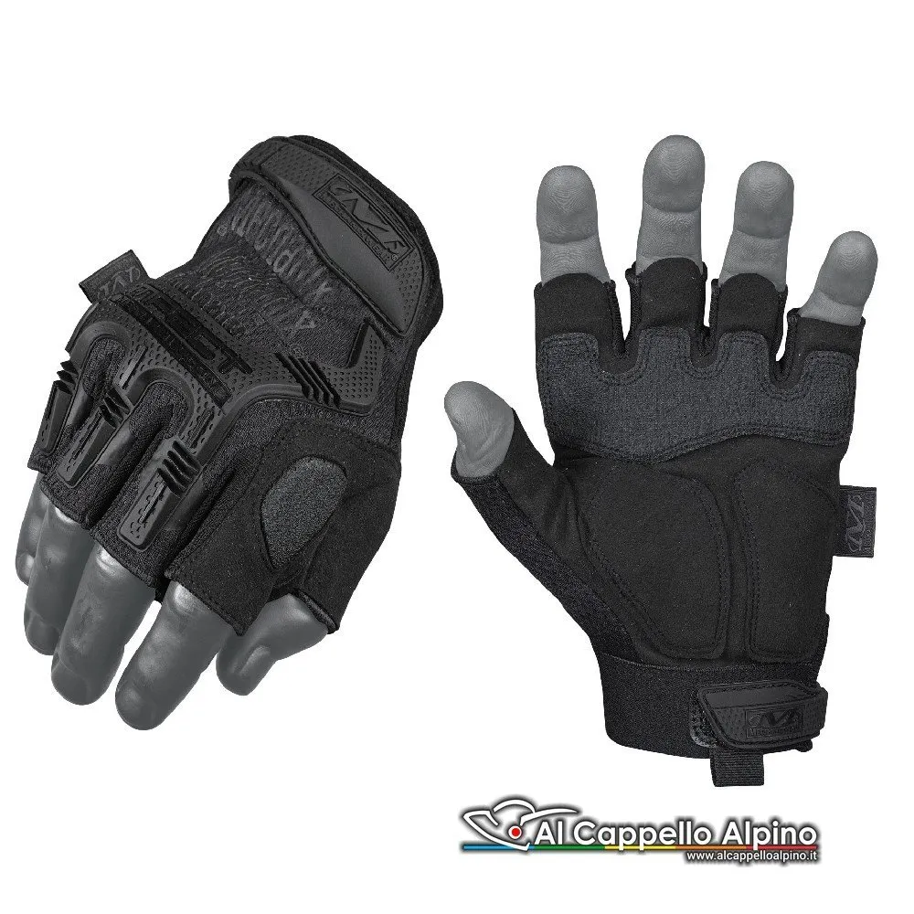 Guanto Mechanix Fingerless Full Nero