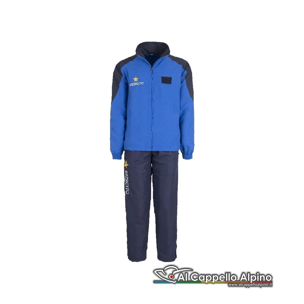 Tuta ginnica Openland Track Suit 2019 Esercito Italiano Bluette - immagine 2
