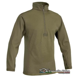 Pile alveolare Openland Grid Fleece Od Verde Oliva, 95/5 % Poliestere Elastan