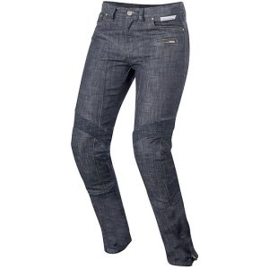 Pantalon moto da Donna Alpinestars Denim Riley Raw Indigo