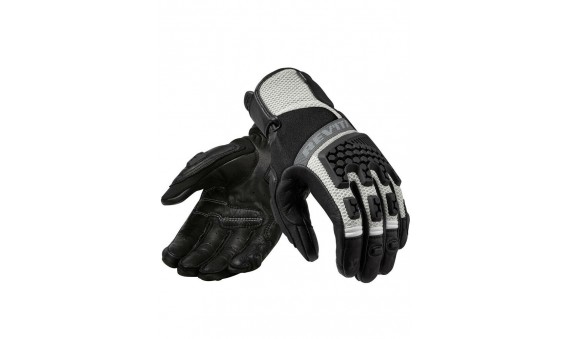 Guanti Rev'it Estivi Sand 3 da Uomo Black Silver