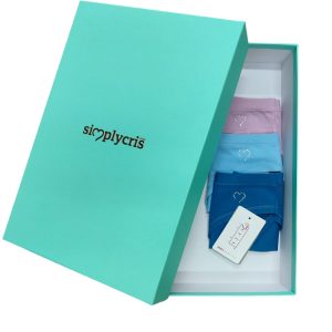 Confezione risparmio di 3 slip donna colorati senza elastico