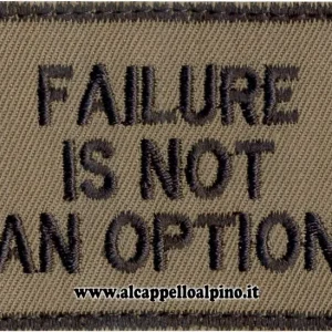 Failure is not an option